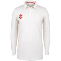 gri Nicolls Shirt PP LS pentru barbati crem