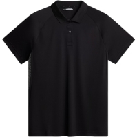 J Lindeberg Golf Sola Polo pentru barbati negru