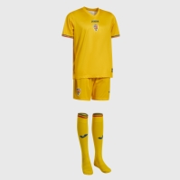 Kit de fotbal cu echipa Nationala a Romaniei galben copii