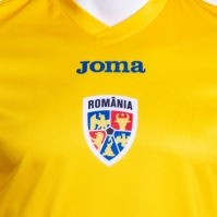 Tricou fotbal Echipa Nationala a Romaniei Replica cu maneca scurta galben Joma