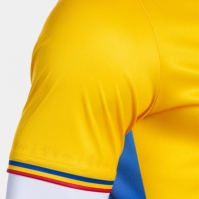Tricou fotbal Echipa Nationala a Romaniei Replica cu maneca scurta galben Joma