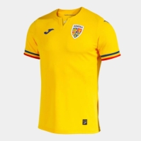 Tricou oficial de joc galben al Echipei Nationale de Fotbal a Romaniei Joma