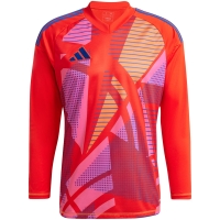 Adidas Tiro 24 Competition cu maneca lunga pentru barbati tricou de portar rosu IN0407