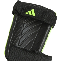 adidas Tiro Match children's football shin guards lime-black IS5603