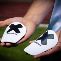 Proskary Venom Shin Pads white 12x8 cm