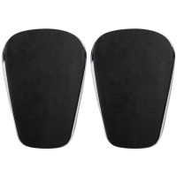 Proskary Venom Shin Pads Football Shin Pads Black 12x8 cm