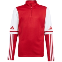 Children's sweatshirt adidas Squadra 25 Training Top red JD3026