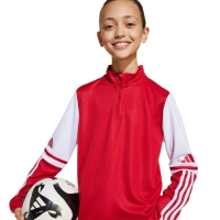 Children's sweatshirt adidas Squadra 25 Training Top red JD3026