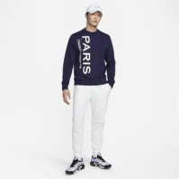 Nike Saint-Germain Club Mens French Terry Crew-Neck Sweatshirt