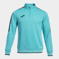 Olimpiada Sweatshirt Fluor Turquoise Black