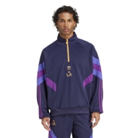 adidas Galaxy Originals Half-Zip Crew Sweatshirt Mens