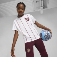 Puma Manchester City Pre Match Short Sleeve Shirt Juniors