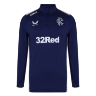 Castore Rangers quarter Zip Top 2023 2024 Adults