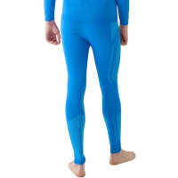 Men's thermoactive leggings 4F M166 blue 4FWAW24USEAM166 33S