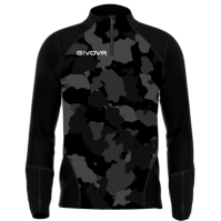 MAGLIA TECNICA HALF ZIP ARMY