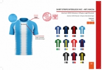 SHIRT STRIPE  M/C INTERLOCK