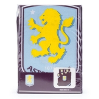 Team Aston Villa Officially Licensed Double Bedding Set Reversible (1 duvet cover 2 pillowcases)