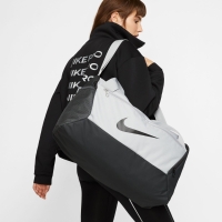 Nike Brasilia S Duffel 9.0 Bag Gray-Black BA5957 077