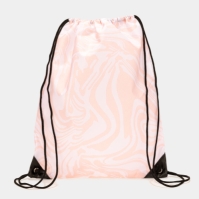 Kids Camp Gym Sack  Pink White