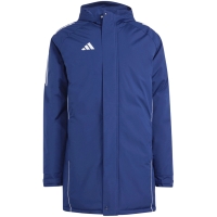 adidas Tiro 24 Stadium Parka men's jacket blue IR9495