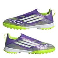 adidas F50 Academy Laceless Juniors Firm Ground Football Boots