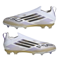 adidas F50 Laceless Childrens Firm Ground Football Boots