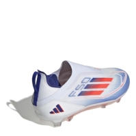 adidas F50 Pro Laceless Juniors Firm Ground Football Boots