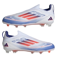 adidas F50 Pro Laceless Juniors Firm Ground Football Boots