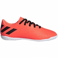 Ghete fotbal adidas Nemeziz 19.4 IN JR orange EH0506