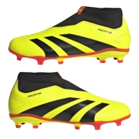 adidas Predator 24 League Laceless Childrens Firm Ground Football Boots