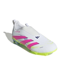 adidas Predator 3 Childrens Laceless Firm Ground Football Boots