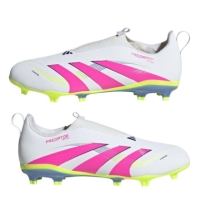 adidas Predator 3 Childrens Laceless Firm Ground Football Boots