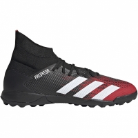 Ghete fotbal Adidas Predator 20.3 TF black and red EF2208