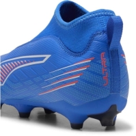 Puma Ultra 5 Match Laceless Junior Firm Ground Football Boots