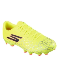 Skechers SKX 01 Gold Juniors Firm Ground Football Boots