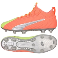 Ghete fotbal copii puma one 20.3 osg  fg/ag  jr portocaliu