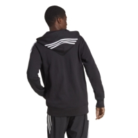 adidas Essentials French Terry 3-Stripes Zip Hoodie Mens