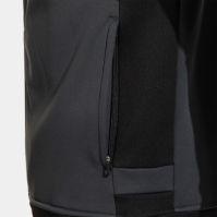 Lider Zip-up Hoodie Dark Gray Black