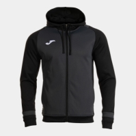 Lider Zip-up Hoodie Dark Gray Black