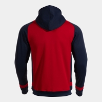 Lider Zip-up Hoodie Red Dark Navy