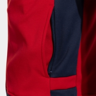 Lider Zip-up Hoodie Red Dark Navy