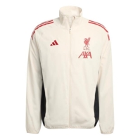 adidas Liverpool Pre Match Jacket 2025 2026 Adults