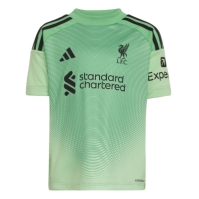 adidas Liverpool Home Goalkeeper Minikit 2025 2026 Infants