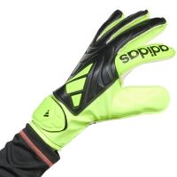 adidas Copa Club goalkeeper gloves black and green JN5340