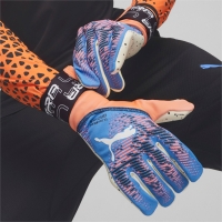 Puma Ultra Ultimate 1 NC goalkeeper gloves blue-orange 41813 05