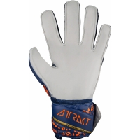 Reusch Attrak goalkeeper gloves Solid navy blue 5470515 4410