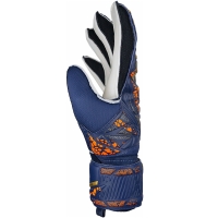 Reusch Attrak goalkeeper gloves Solid navy blue 5470515 4410
