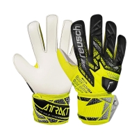 Reusch Attrakt Solid Junior Goalkeeper Gloves Yellow-Black 5572515 2014