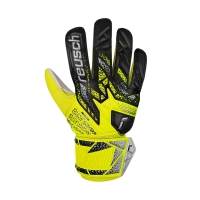 Reusch Attrakt Solid Junior Goalkeeper Gloves Yellow-Black 5572515 2014
