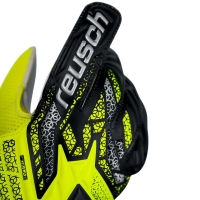 Reusch Attrakt Solid Junior Goalkeeper Gloves Yellow-Black 5572515 2014